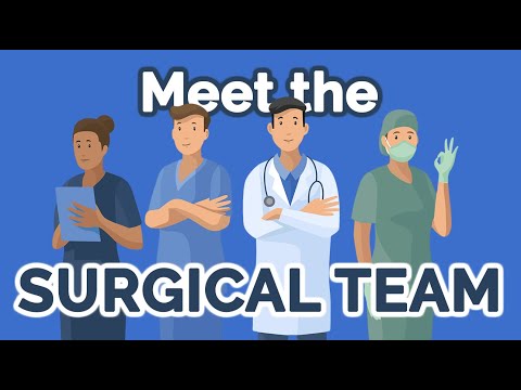外科チーム｜外科医、麻酔科医、ファーストアシスト、スクラブナース、その他 (The Surgical Team | Surgeon, Anesthesiologist, First Assist, Scrub Nurse, & More)