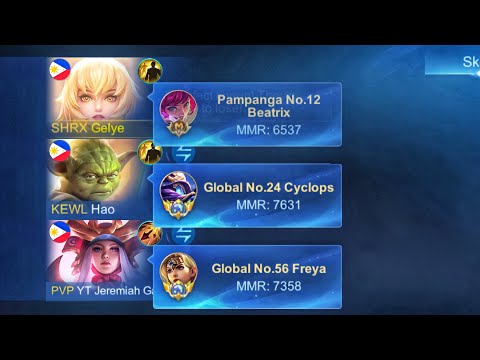 TOP GLOBAL TEAMMATES ON RANK GAME😱 NO EDIT/CUT ( FULL VIDEO )