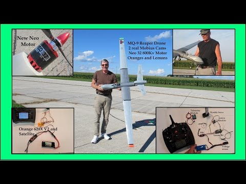 MQ-9 Reaper Drone Restoration with an Apple, a Neo, an Orange, and a Lemon.