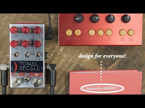 Chase Bliss Audio Tonal Recall RKM Red Knob Mod Analog Delay 2017 - 2018 - Graphic with Red Knobs image 7
