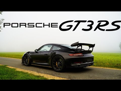 Porsche 991.2 GT3 RS without OPF 💥🖤/ BLACK BATMOBIL 🦇 / 4K CINEMATIC FOOTAGE #DRIVINGDINO