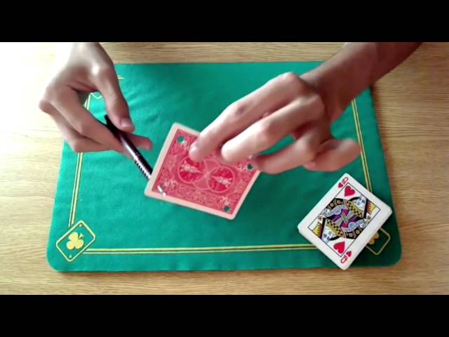 Vídeo relacionado con MilesMagic Truco de mago de agujero imposible utilizar cualquier objeto pequeño a través de tarjeta truco