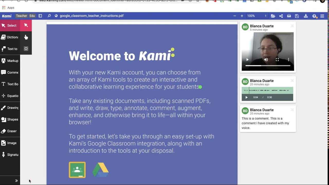 Getting Started With Kami - Features and Introduction