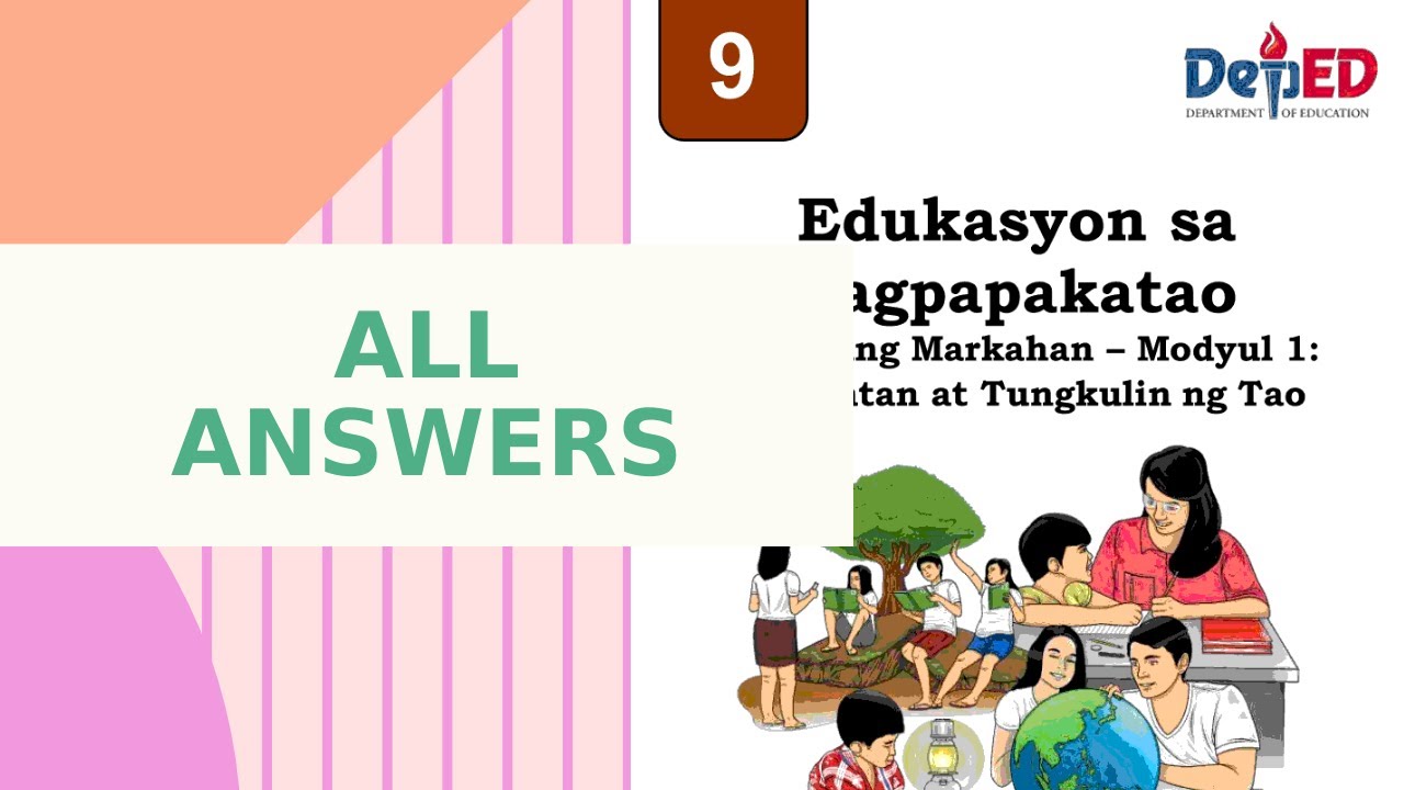 SAGOT SA MODULES | FILIPINO  9 2ND GRADING | +FREE SOFT COPY