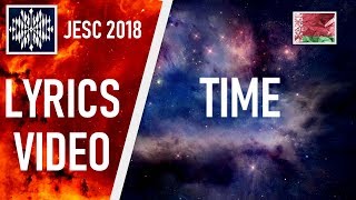 [LYRICS VIDEO] DANIEL YASTREMSKY - TIME | JESC 2018 BELARUS