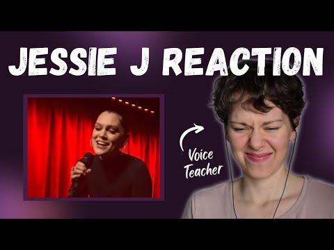 Voice Teacher Reacts to JESSIE J - I Have Nothing (Whitney Houston Cover)