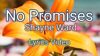 No Promises - Shayne Ward (Lyrics Video)