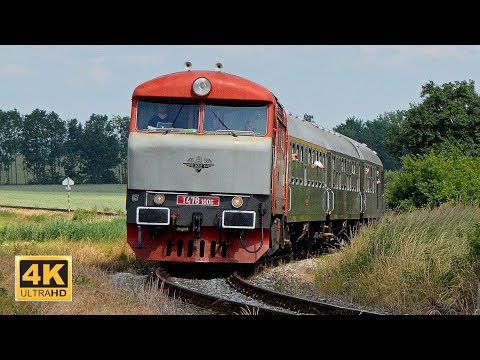 KŽC 749 006 na R 1576 Podtrosecký rychlík 2.6.2018 (4K)