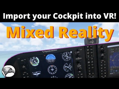 See Your Controls in VR | Using Mixed Reality in Flight Simulation