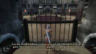 The elder scrolls 4 oblivion...