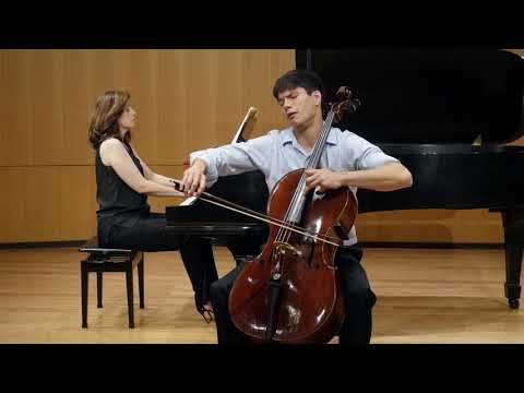 Derek Louie, cello.  Shostakovich Cello Sonata in d minor, Op. 40