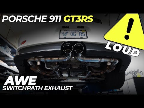 Porsche 911 GT3 RS - AWE SwitchPath Exhaust Install