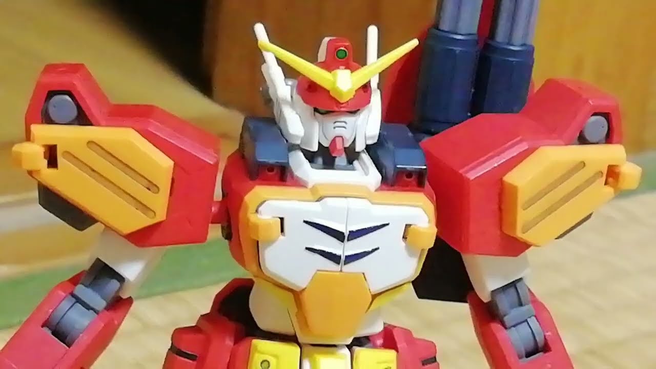 【ガンプラ コマ撮り】ガンダムヘビーアームズ改 VS メリクリウス＆ヴァイエイト 【stop motion 】【ガンダムＷ】