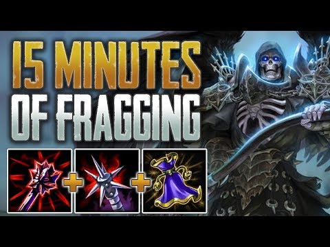 15 Minutes of FRAGGING! Thanatos Jungle Gameplay (SMITE Conquest)