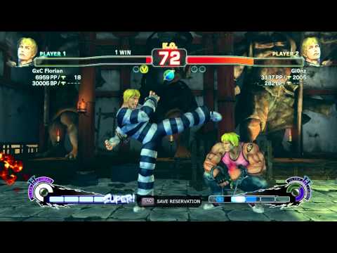 SSF4 AE GxC Florian (Cody) vs. Gi0nz (Cody)