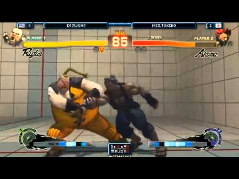 South East Asia Major 2013 Super Street Fighter 4：Arcade Edition Justinwong vs Tokido