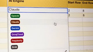 Get Multiple AI Engines in Google Sheets for Programmatic SEO | Script Included