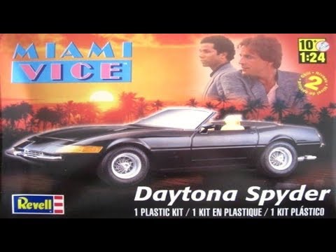 How to Build the Miami Vice Daytona Spyder 1:24