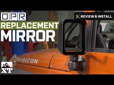 Jeep Wrangler Replacement Mirror (2007-2016 JK) Review & Install