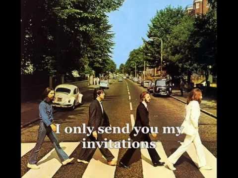 The Beatles - Golden Slumbers/Carry That Weight/The End/Her Majesty (lyrics on screen)