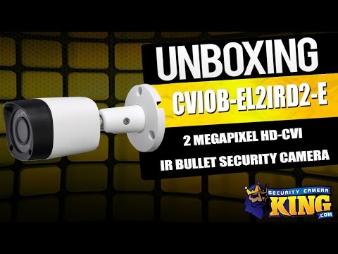 Unboxing: 2 Megapixel HD-CVI IR Bullet Security Camera - CVIOB-EL2IRD2-E