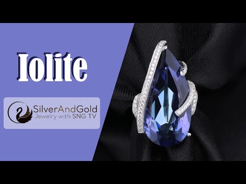 Incredible Iolite by SilverAndGold.com