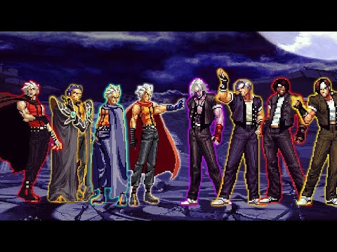 [KOF Mugen] K9999 Team Vs Kusanagi Team