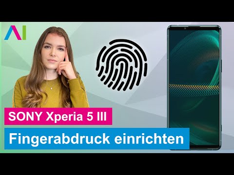 SONY Xperia 5 III - Fingerabdruck einrichten • 📱 • 👆🏼 • 🔐 •