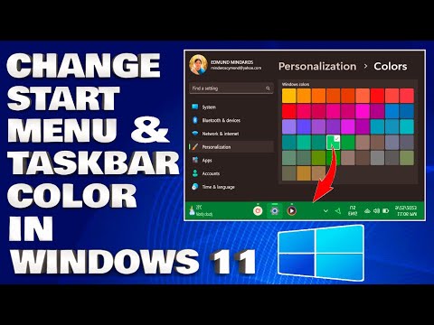 How To Change Start Menu and Taskbar Color in Windows 11 [Guide]