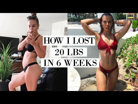 HOW I LOST 20 LBS IN 6 WEEKS + TIPS! How to Lose Weight Fast | Katie Musser