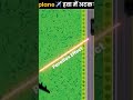 Aeroplane हवा में कैसे अटक गई? | Parallax Effect | The Fact | #shorts #ytshorts