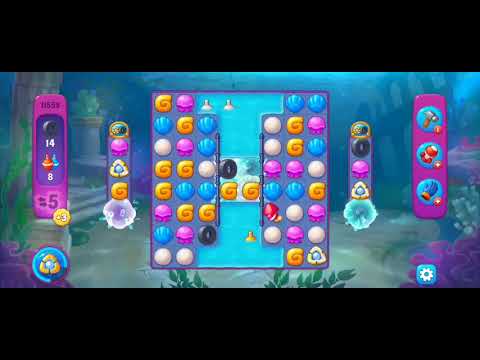 Fishdom Super Hard Level 11559 (with full seashell) @choraelmin