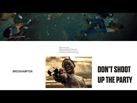 DON'T SHOOT UP THE PARTY - BROCKHAMPTON (UNOFFICIAL MUSIC VIDEO)