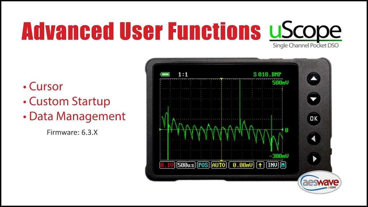 uScope -  Advanced Features 1: Cursors and Data Management