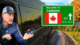 Americans at the Canadian Border: Our Real RV Crossing Experience