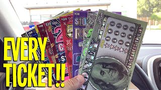 I Bought EVERY $20 Lottery Ticket ⫸ Here