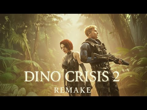 DINO CRISIS 2 REMAKE - Gameplay GLITCHED [4K 60FPS] (UE5 Fan Remake - INSANE Dinosaurs!)