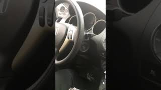 How to fix locked steering wheel on Honda Fit!!