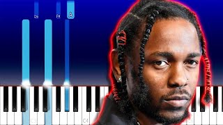 Kendrick Lamar - Rich - Interlude (Piano Tutorial)