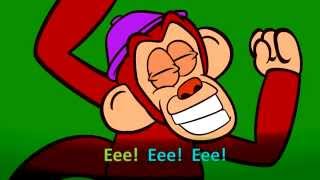 Monkey Song for Kids | Jungle Jim Meets Flip the Monkey | Fun Animal Music Adventures