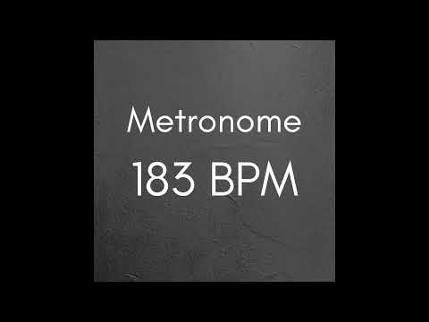 183 BPM Metronome for Better Practice
