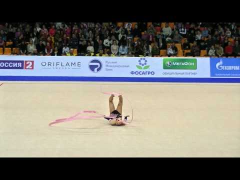 Hamrikova Nataly (CHE)  ribbon  Grand Prix Moscow 2012