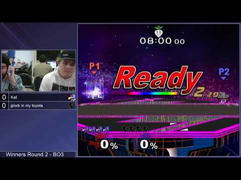 SSS 12.3 SSBM - Kat (Falco) vs. glock in my toyota (Mr. Game & Watch) - Melee WR2