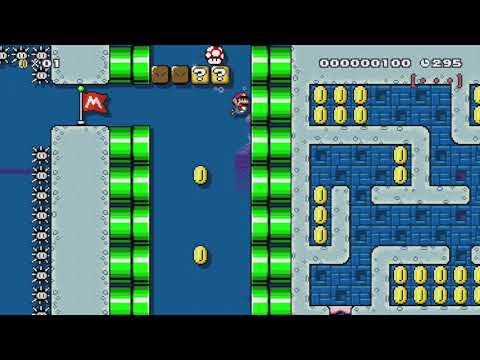 3-3 Complex Simplicity - River by Devann - Super Mario Maker - No Commentary 1bt