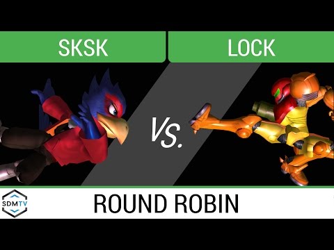Melee @ LDL 29 - 12YAN | SkSk (Falco) vs. Lock (Samus) - SSBM Round Robin - Smash Melee