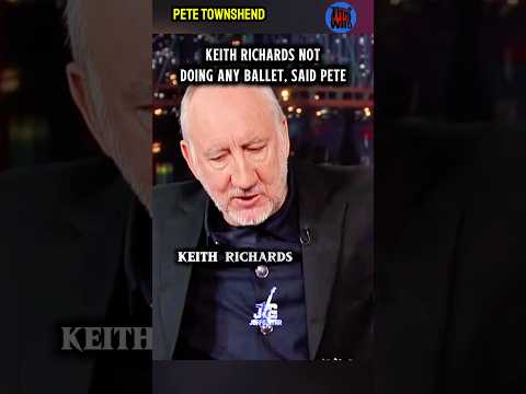 Pete Townshend, Keith Richards, and the origin of “windmill” guitar move. 🎸