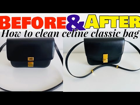 How to clean Celine Classic Box Bag simple and easy
