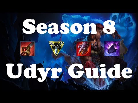 Season 8 Udyr Guide! [7.24/8.1]