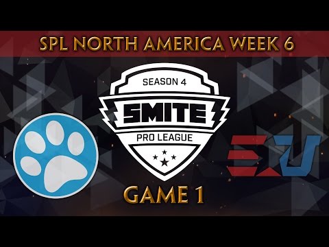 SMITE Pro League S4 Spring Split Week 6 (NA) - In Memory of Gabe vs. eUnited (Game 1)