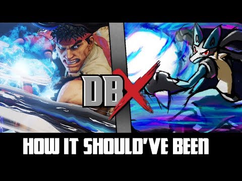 How Ryu VS Lucario (DBX) Should've Been
